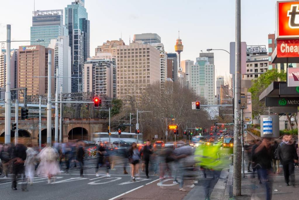 Luxe Ensuite Double Room - Ac - Next To Central&Cbd - Near Darling Harbour& Chinatown& Usyd& Uts Sídney Exterior foto